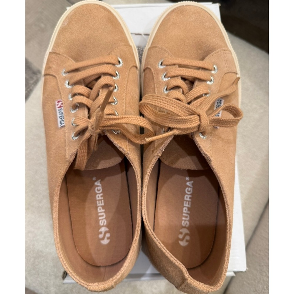 Superga Fantasia Tan‎ Suede Sneakers 10M